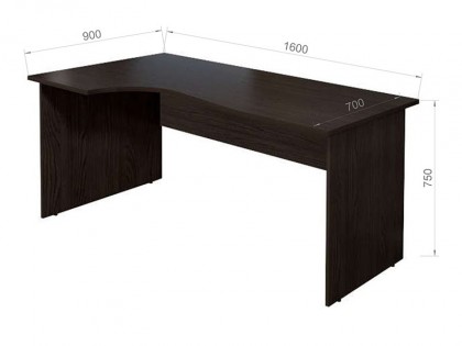 Офисная мебель для персонала Монолит Стол угловой (левый) СМ7.0Л