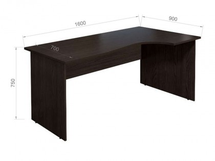 Офисная мебель для персонала Монолит Стол угловой (правый) СМ6.0П